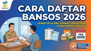 Cara Daftar Bansos 2026 lewat RT dan RW: Syarat, Prosedur, dan Dokumen Lengkap