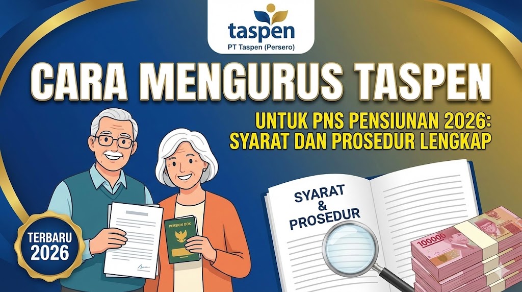 Cara Mengurus Taspen untuk PNS Pensiunan 2026: Syarat dan Prosedur Lengkap